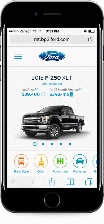 Customizing a vehicle like editing a photo
