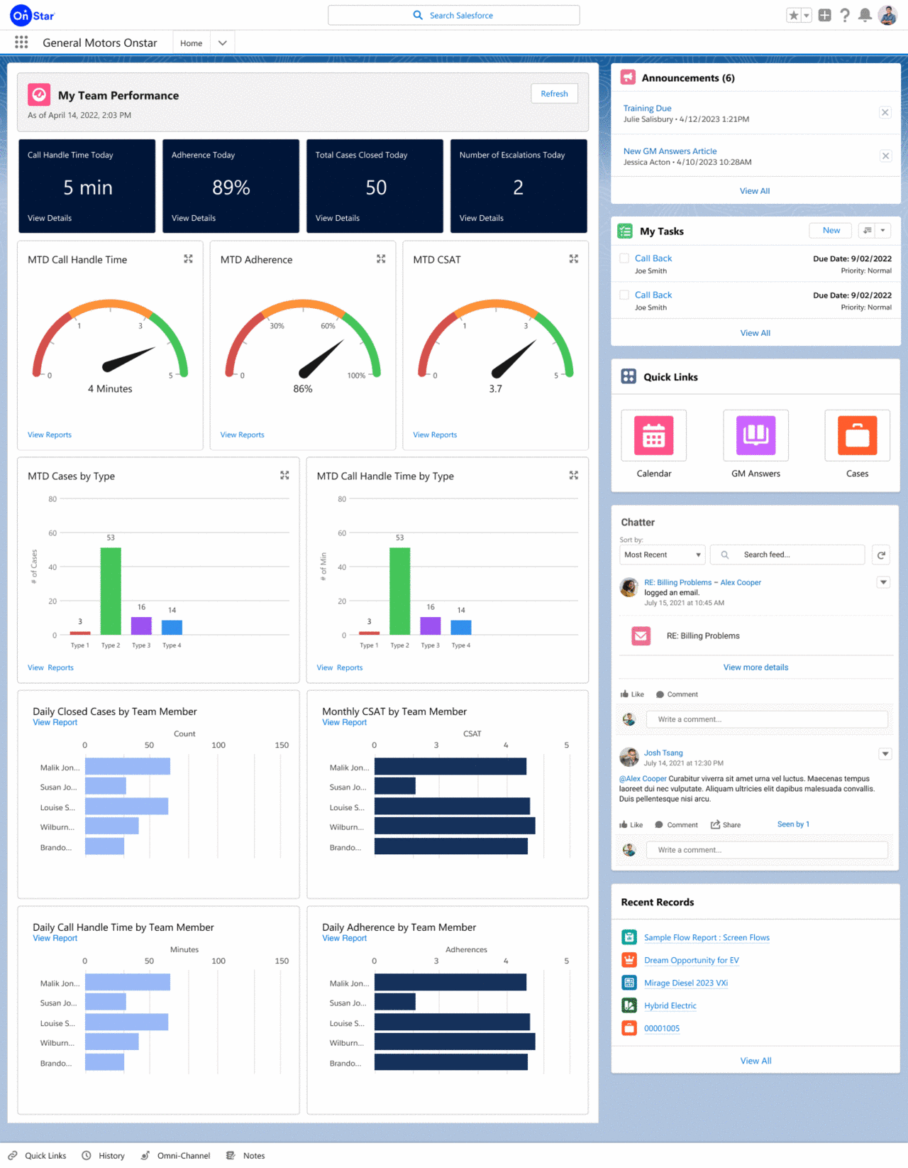 Advisor homepage